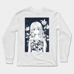 Girl Bone Flower 2 Long Sleeve T-Shirt